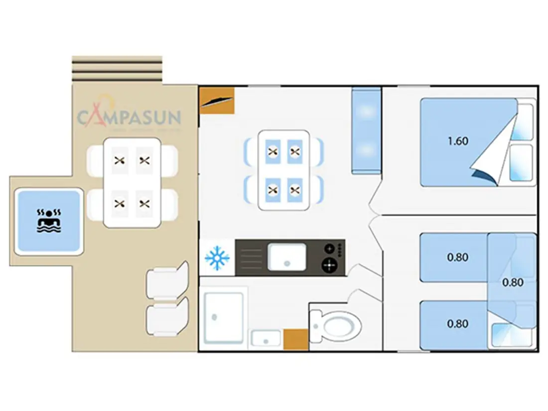 Campasun Camping Les Hautes Prairies 4 étoiles★★★★