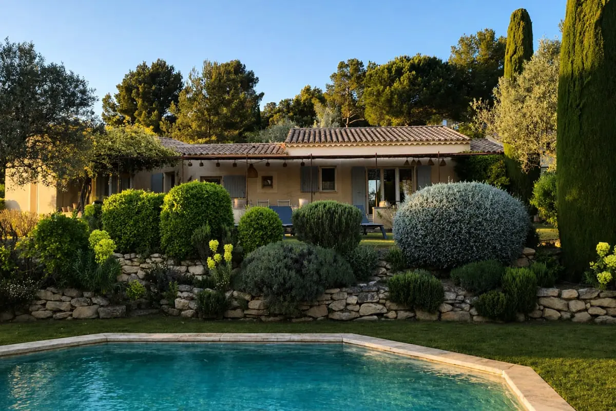 La Pergola Lourmarin 4 Chambres 4 Salles De Bain, Piscine - - Lourmarin - 1