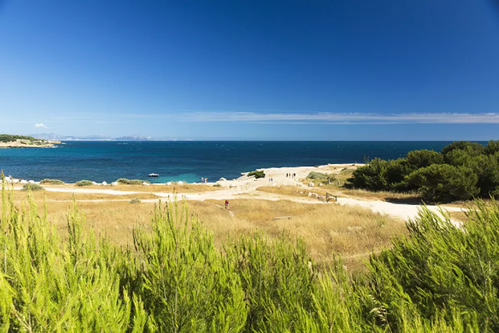Camping L'Arquet Côte Bleue 41 étoiles★ - Plage