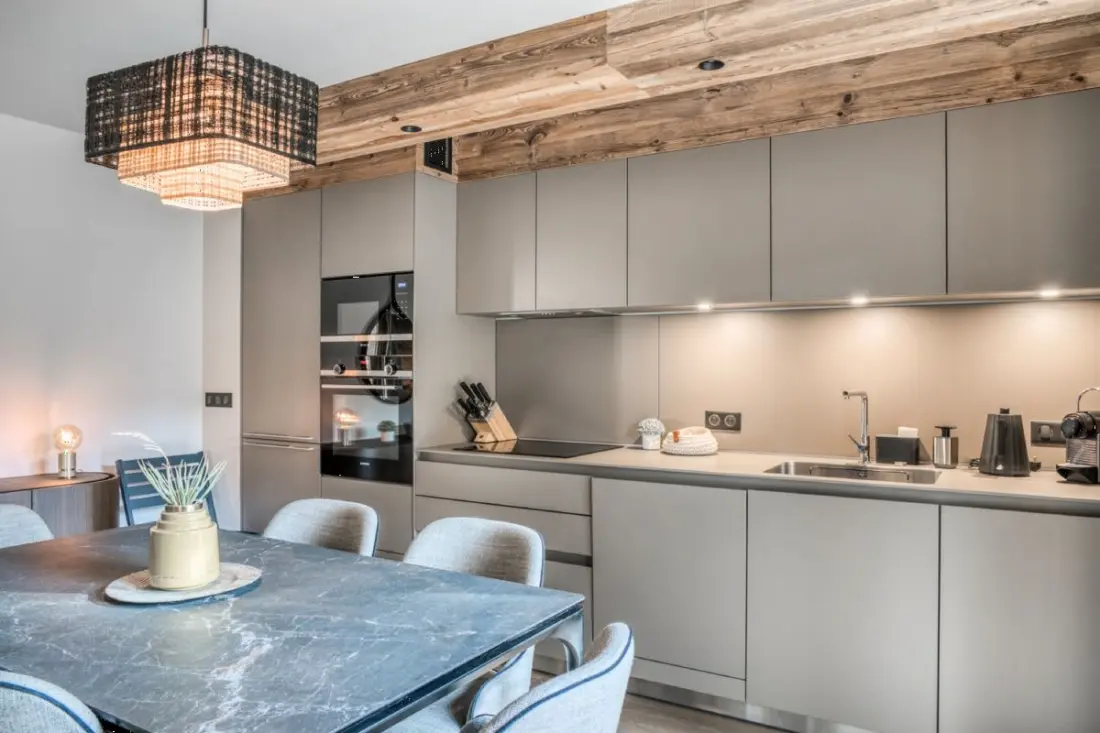 Appartement Mont D'arbois Proche Piste Avec Jardin