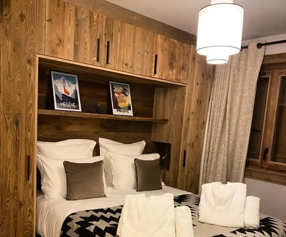 Appartement Mont D'arbois Proche Piste Avec Jardin