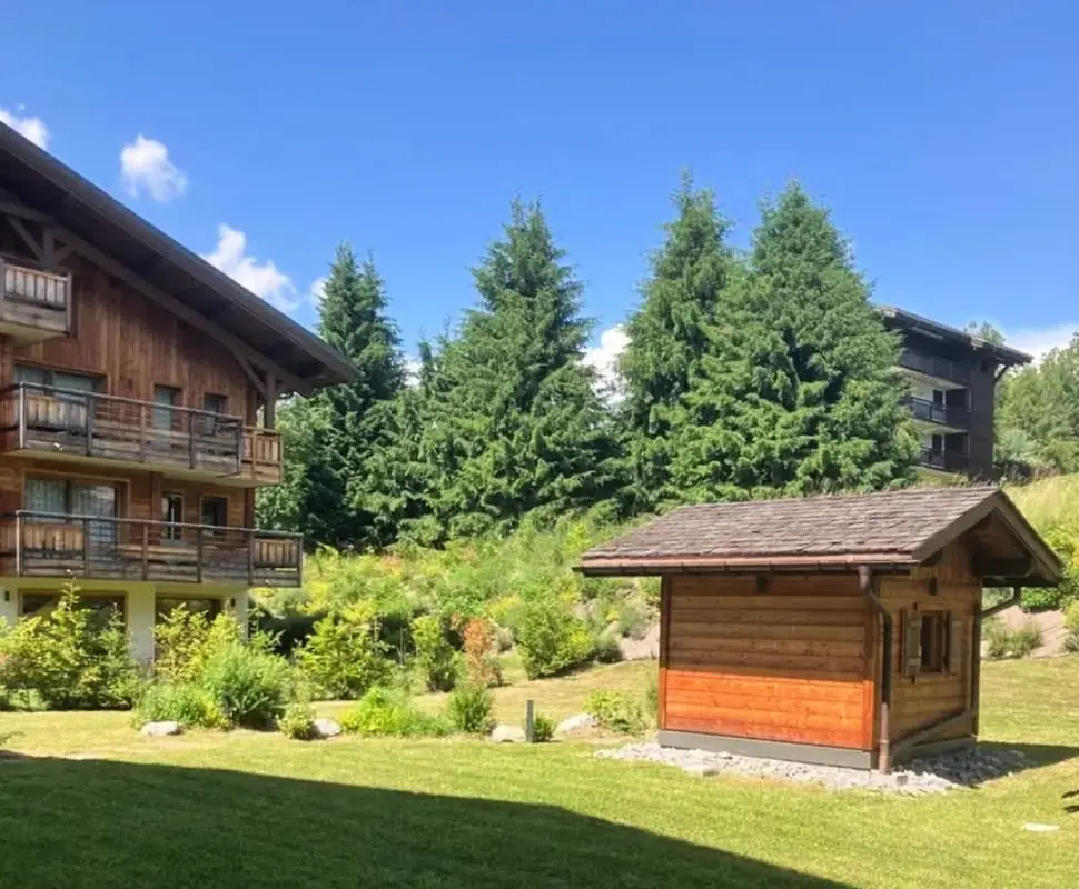 Appartement Mont D'arbois Proche Piste Avec Jardin