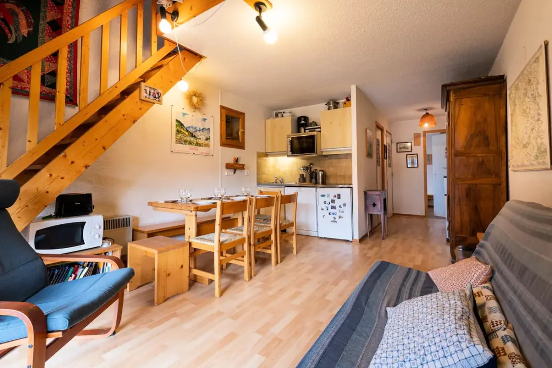 Grand Duplex à Méribel Village Avec Balcon