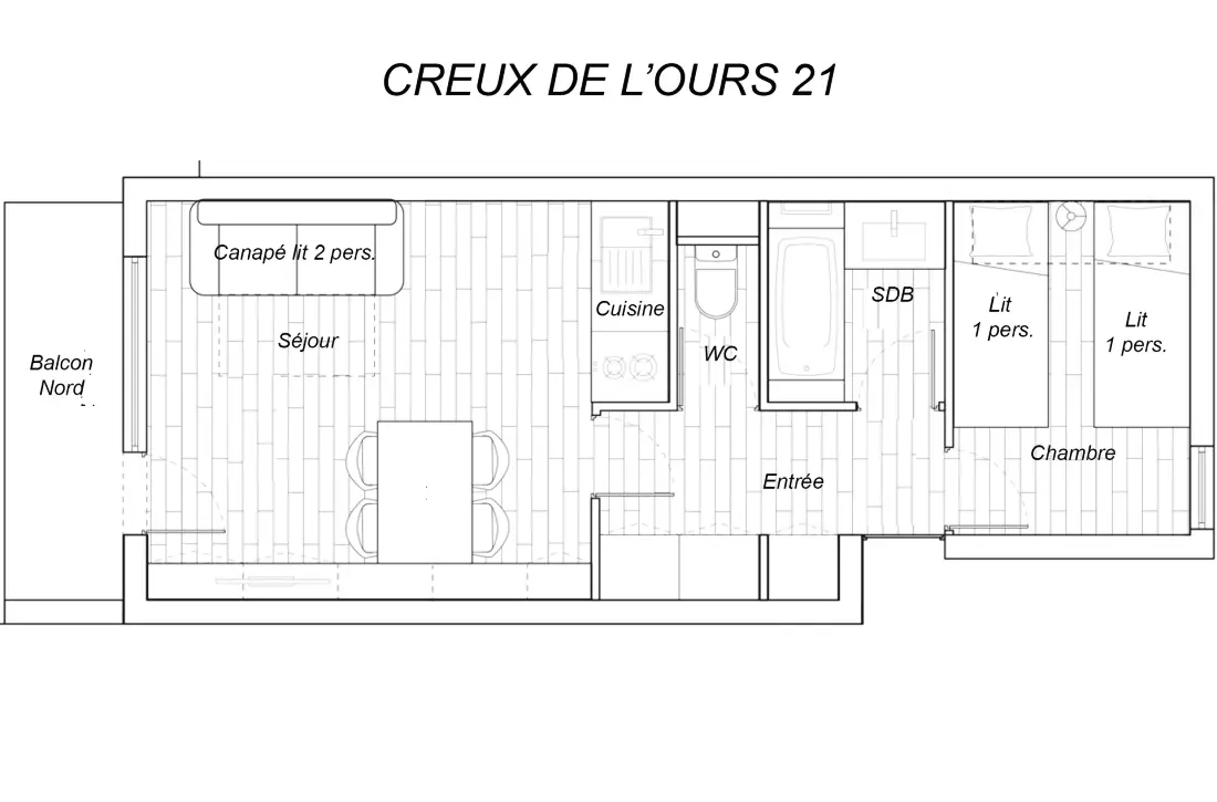 Résidence Creux De L Ours D