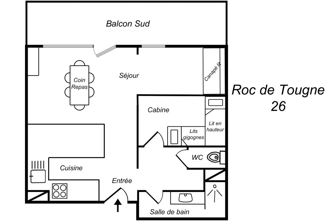 Résidence Roc De Tougne
