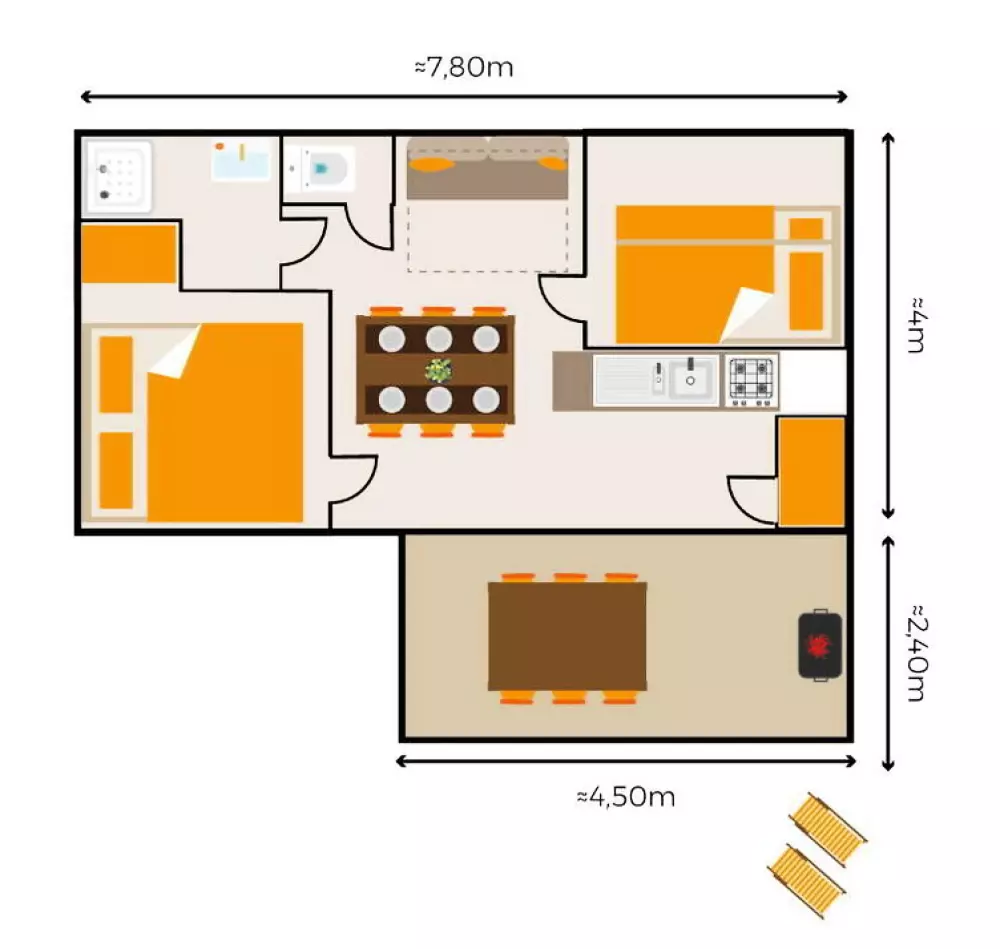 Camping Lou Pignada5 étoiles★★★★★