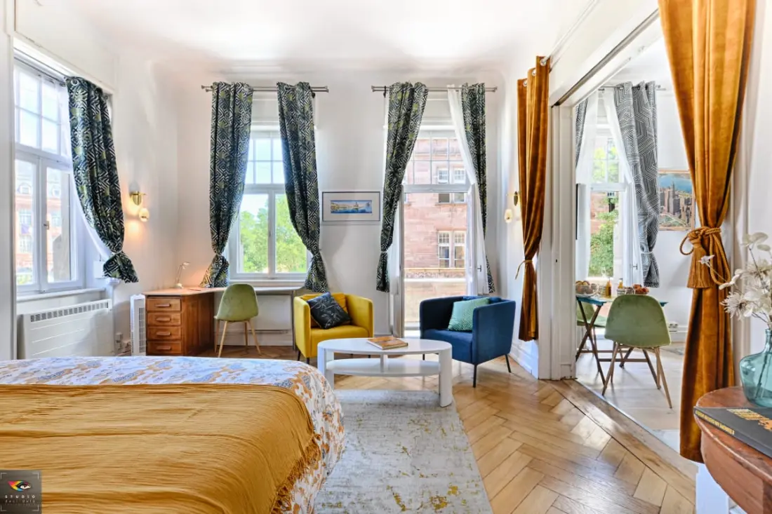Citysuite Spacieuse German Chic Balkon Impérial 2 P