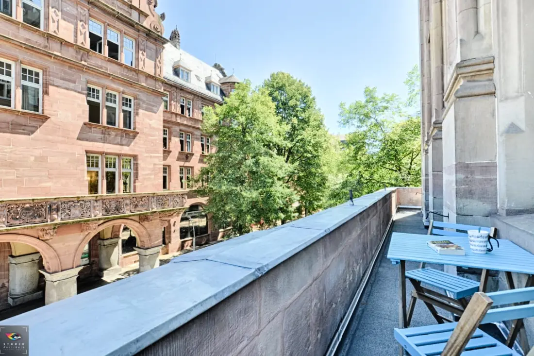Citysuite Spacieuse German Chic Balkon Impérial 2 P