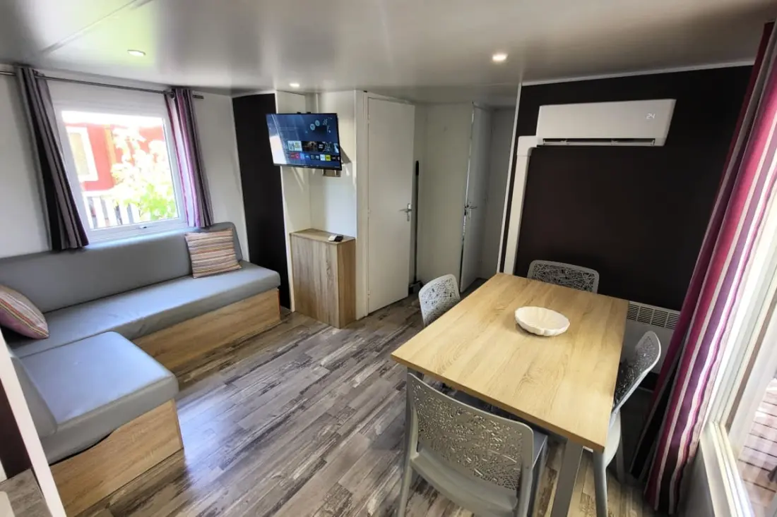 Résidence Camping Mimizan Plage - Charmant Mobilhome 3 Chambres