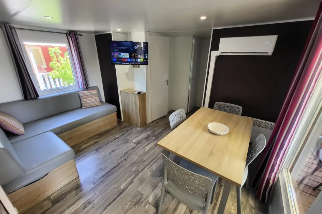 Résidence Camping Mimizan Plage - Charmant Mobilhome 3 Chambres