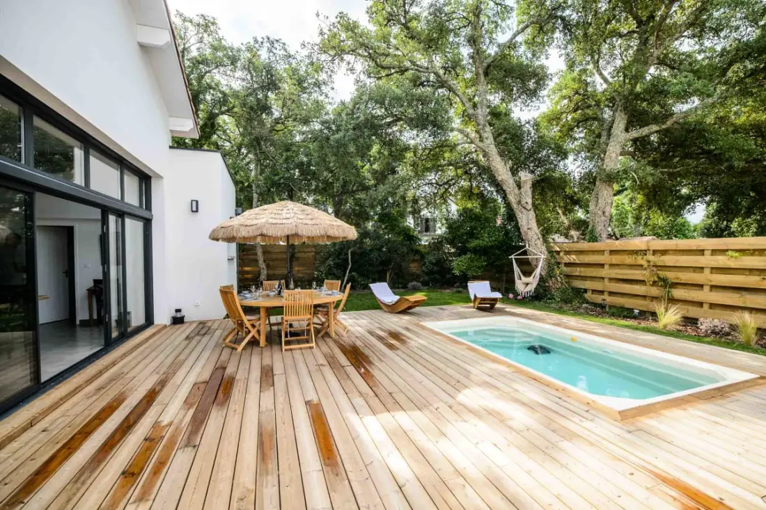 Villa Avec Terrasse Et Piscine Proche Océan