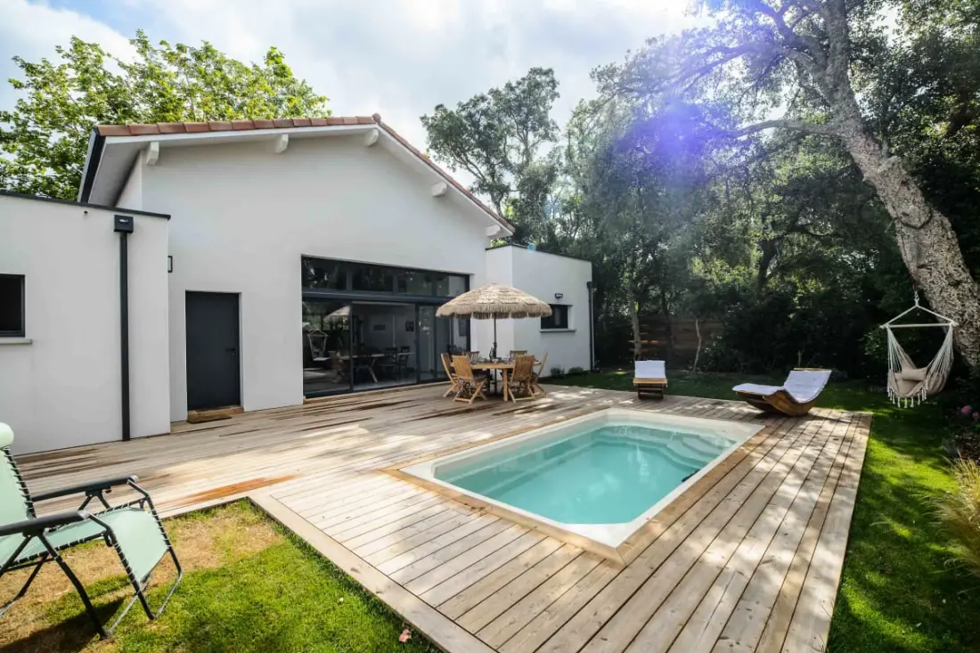 Villa Avec Terrasse Et Piscine Proche Océan