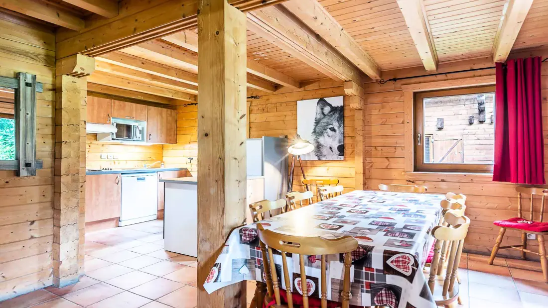 Chalets à Morillon