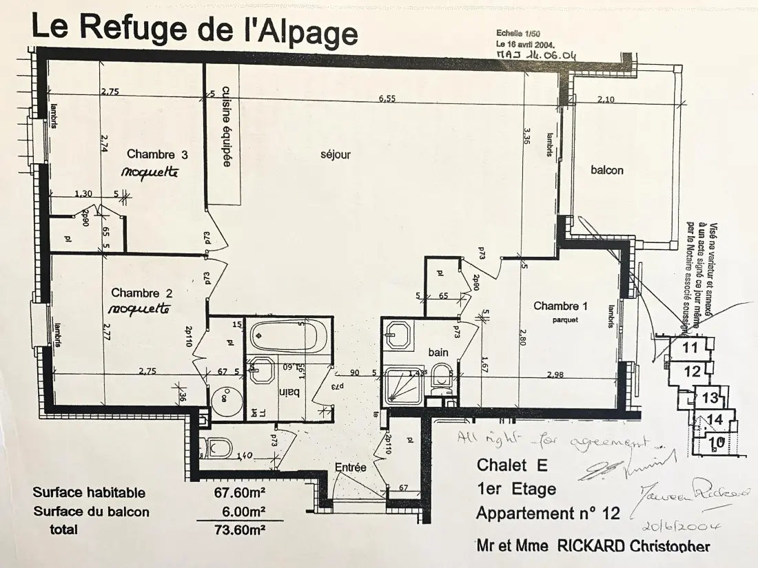 Location de Vacances Morillon 1100 55