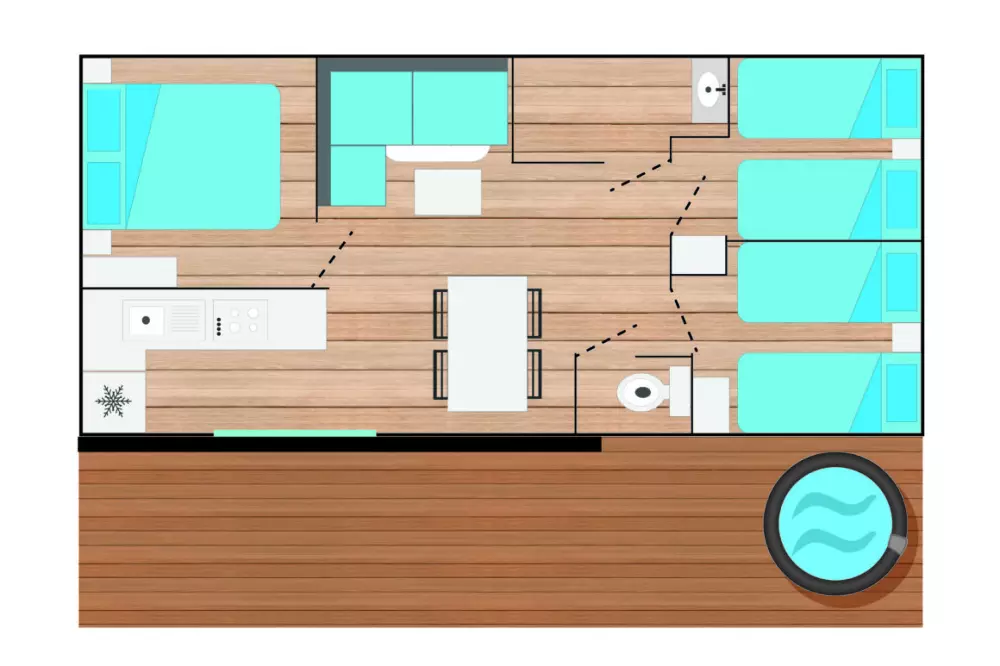 Camping Paradis Le Val de Trie 4 étoiles★★★★