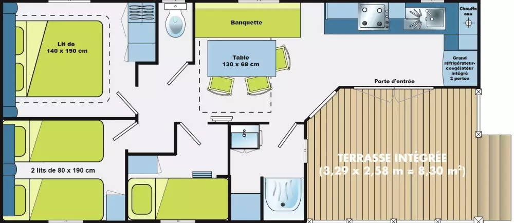 Camping Paradis l'Europe 4 étoiles★★★★