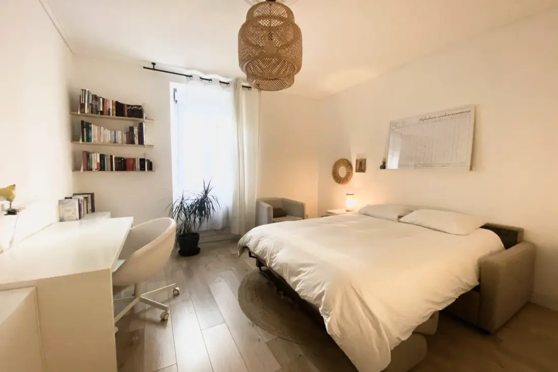 Studio Tranquille à Nantes, Idéal Pour Deux