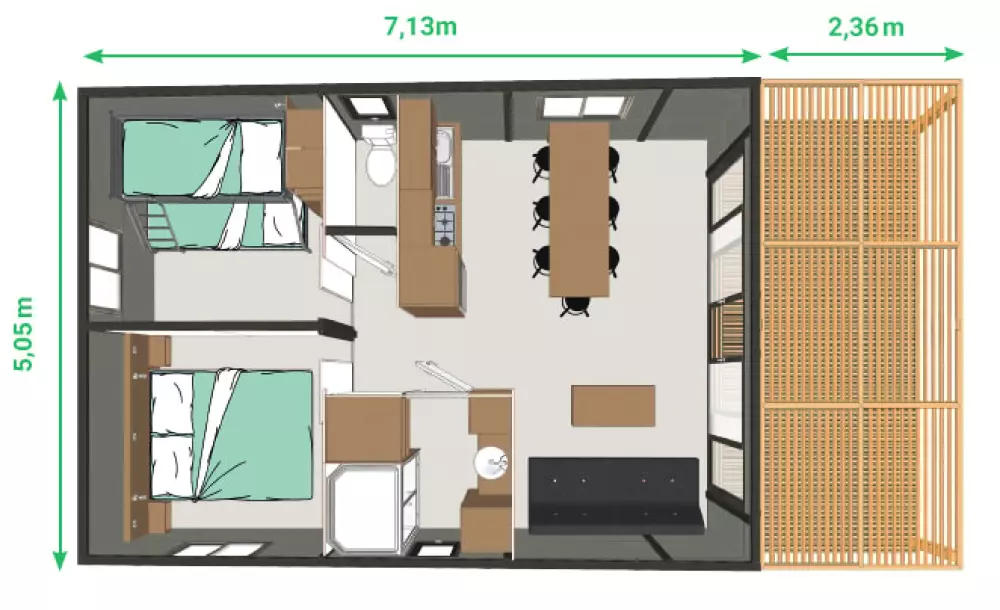 Camping L'Esplanade 4 étoiles★★★★