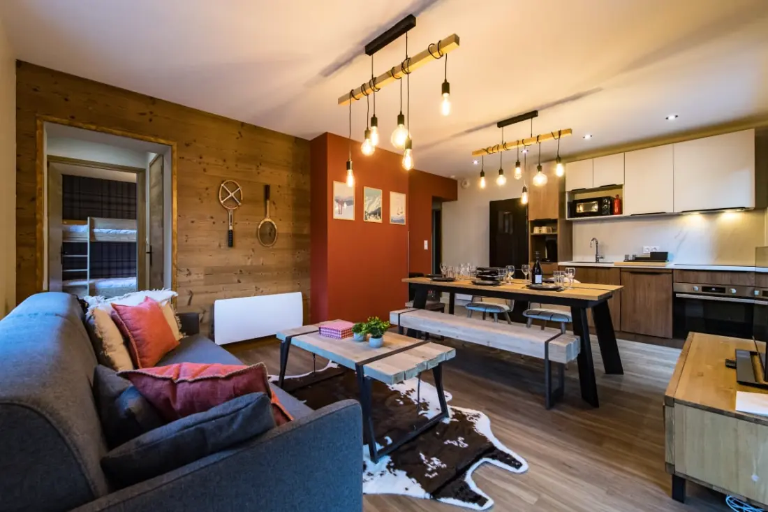 Résidence ☆☆☆ Accès 3 Vallées &amp; Paradis Cyclo - Cosy 4-6 Pers.