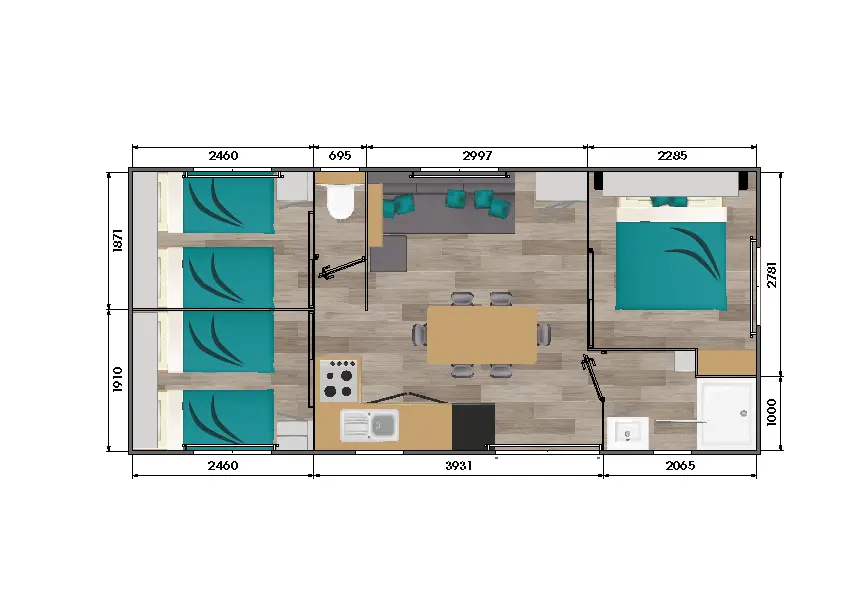 Ushuaïa Villages - Camping Les 4 Saisons 4 étoiles★★★★