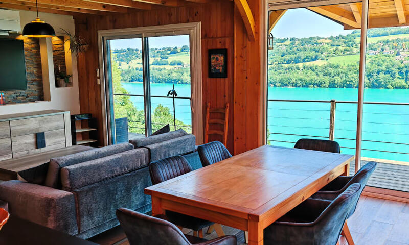Seeblick Chalet Romantique Spa / Vue Lac - - Paladru - 5