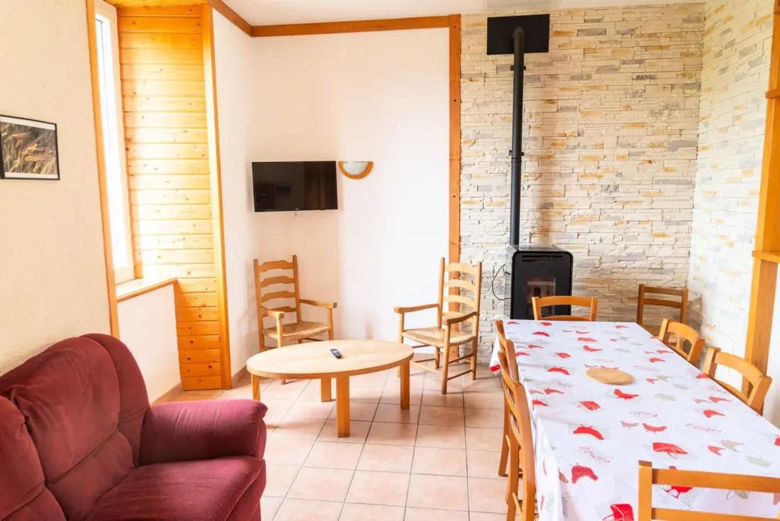 Gîte de France Gîtes de france 3 épis 6/7 pers à la chaze 3 épis