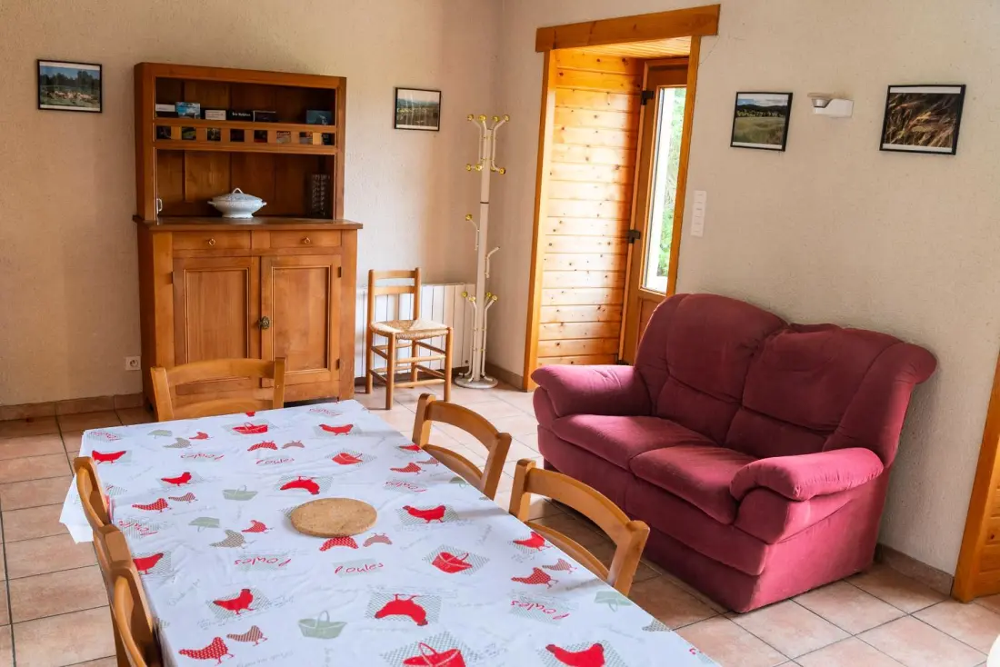 Gîte de France Gîtes de france 3 épis 6/7 pers à la chaze 3 épis