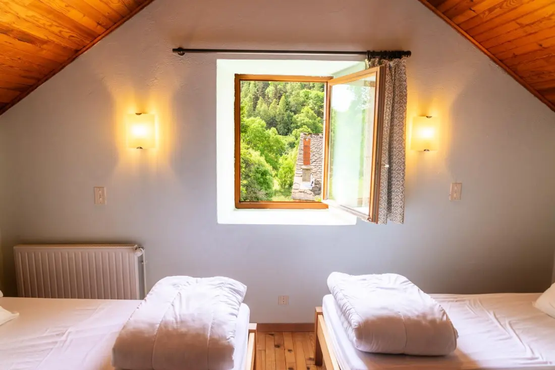 Gîte de France Gîtes de france 6 personnes à pierrefiche 2 épis
