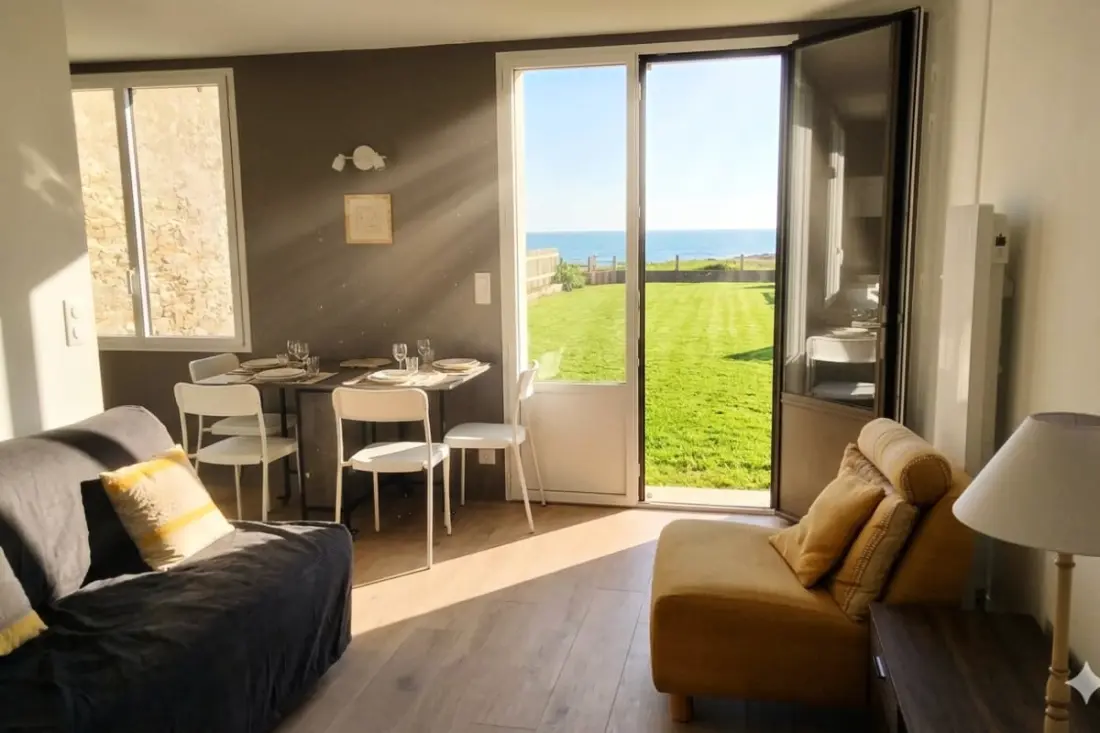 Maison Face à La Plage Avec Vue Mer