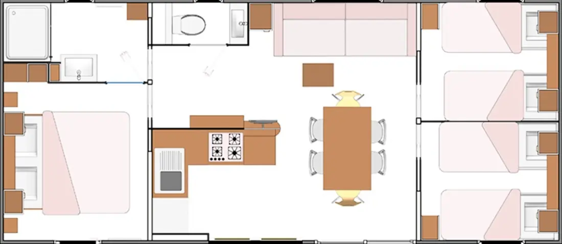 Camping Paradis La Baie de Ploemeur3 étoiles★★★