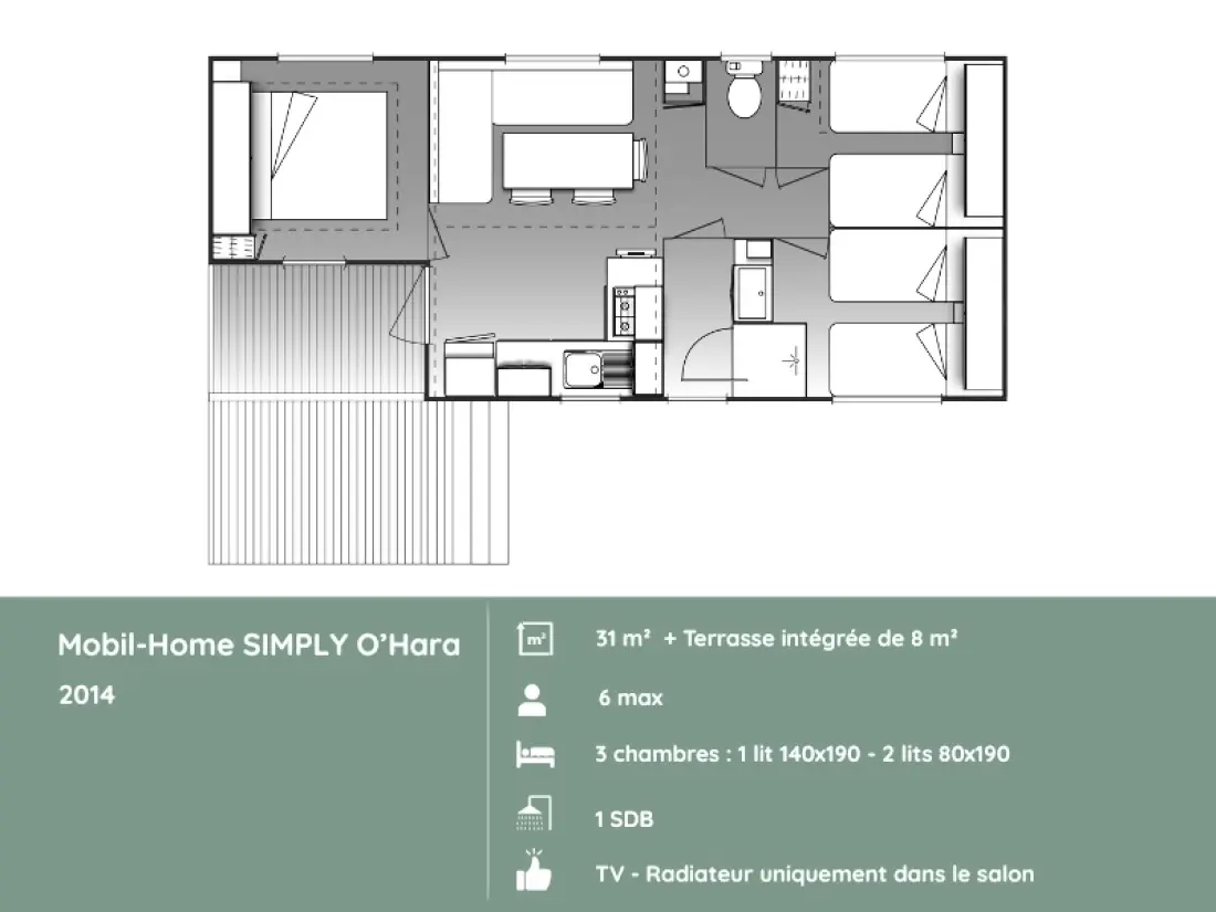 Camping maeva Respire Domaine de Mesqueau 4 étoiles★★★★