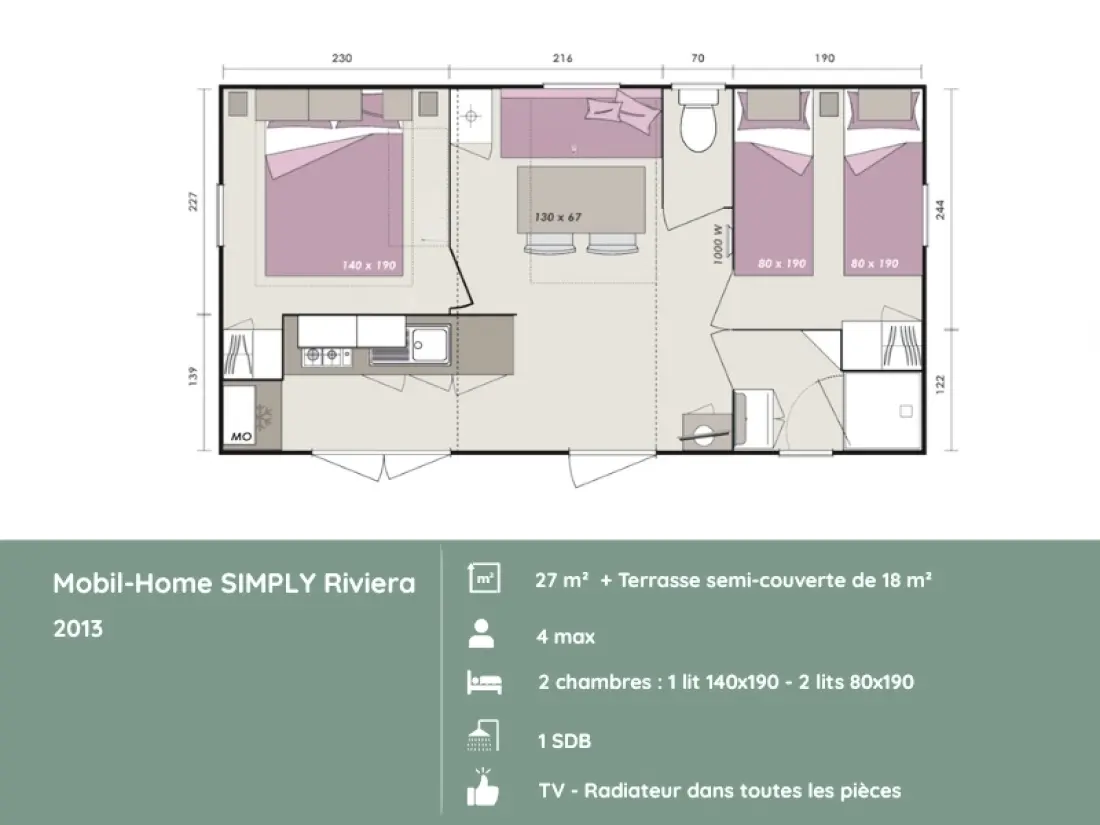 Camping maeva Respire Domaine de Mesqueau 4 étoiles★★★★