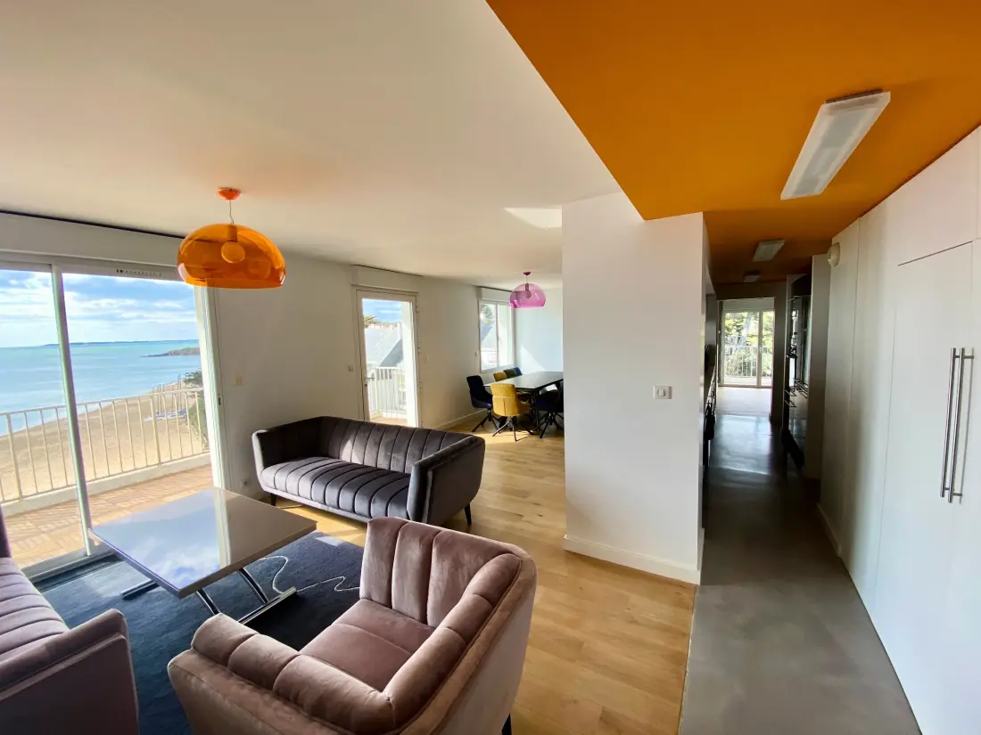 Résidence Appartement in Pornichet mit Großem Balkon und Meerblick