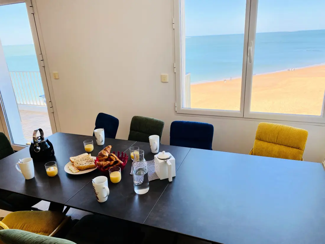Résidence Appartement in Pornichet mit Großem Balkon und Meerblick