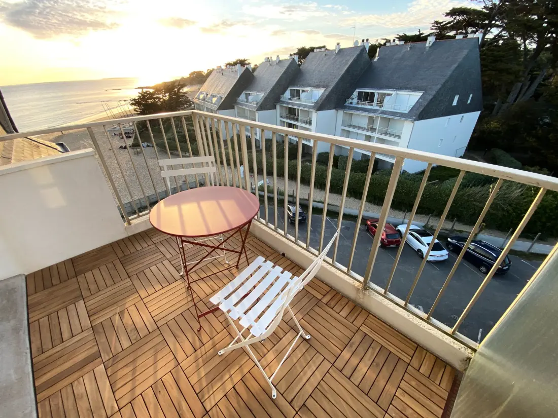 Résidence Appartement in Pornichet mit Großem Balkon und Meerblick