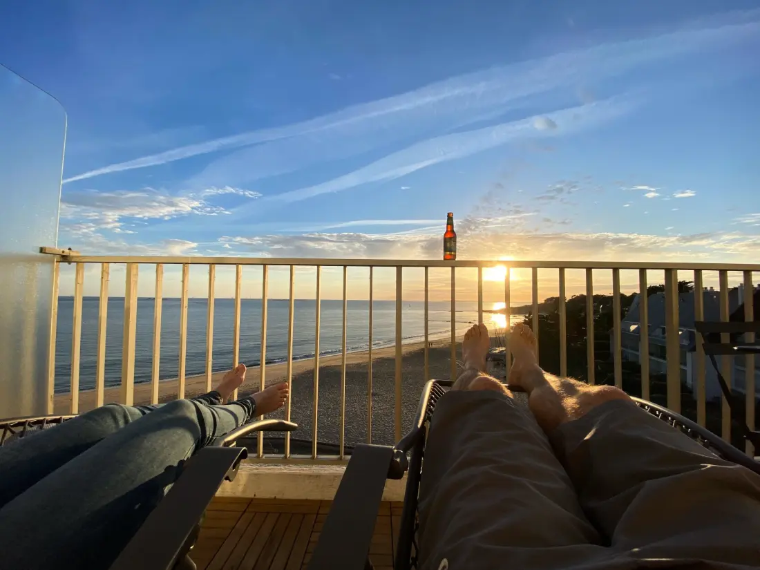 Résidence Appartement in Pornichet mit Großem Balkon und Meerblick