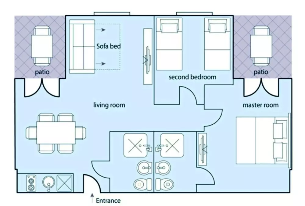 Appartements Arena Park Plaza Verudela 4 étoiles★★★★