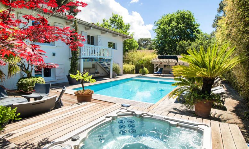 Superbe Villa Calme Avec Piscine Chauffée Et bains à remous à 300 M De La Plage - - Pyla sur Mer - 1