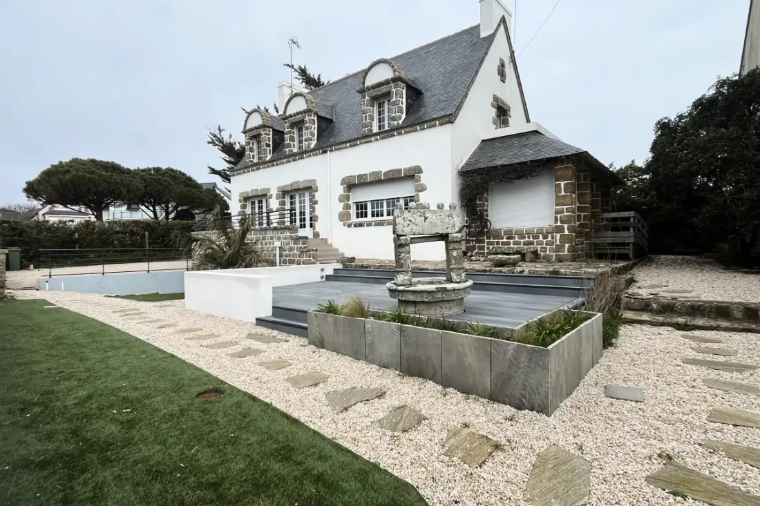 Villa 10 Pers - Vue Mer, 50m De La Grande Plage, Parking Privé