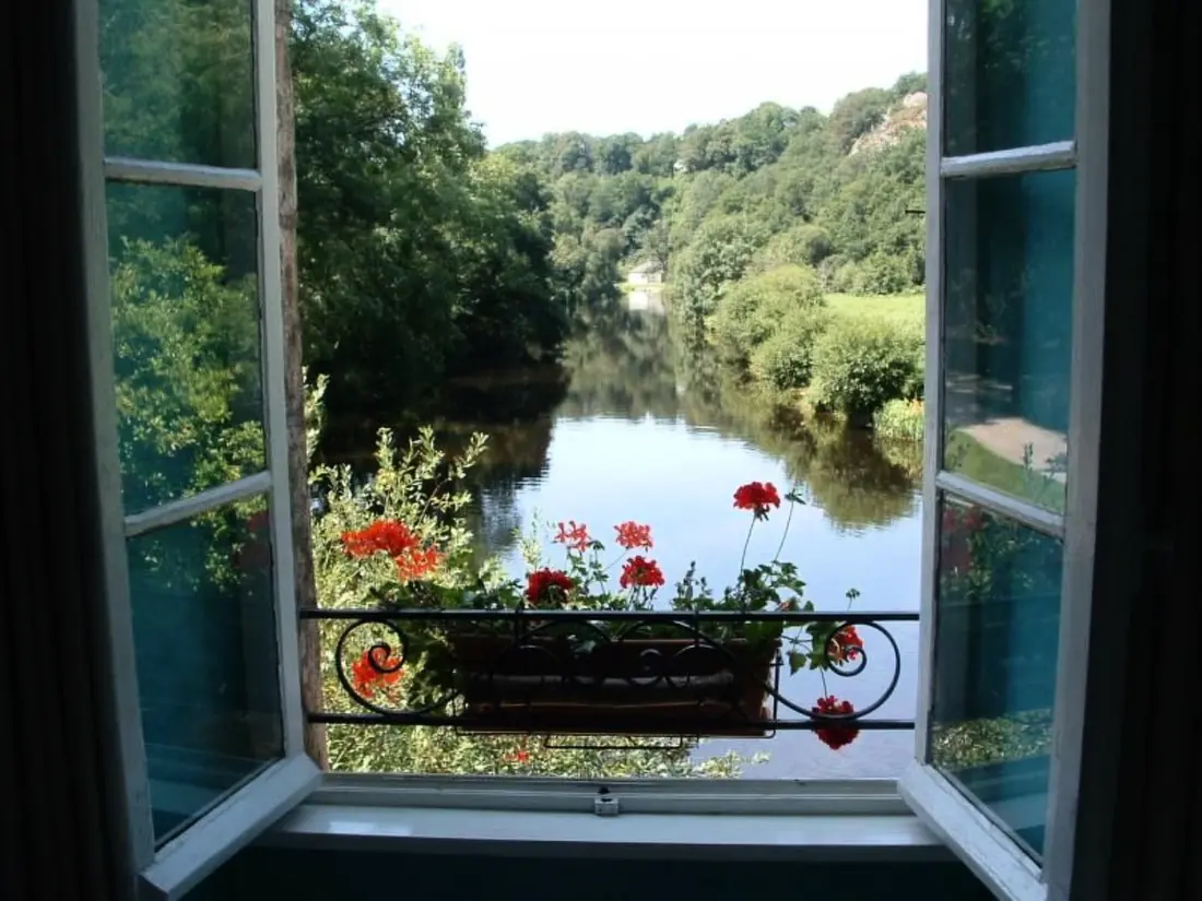 Résidence Unterkunft mit eigenem Garten und Blick auf den Fluss