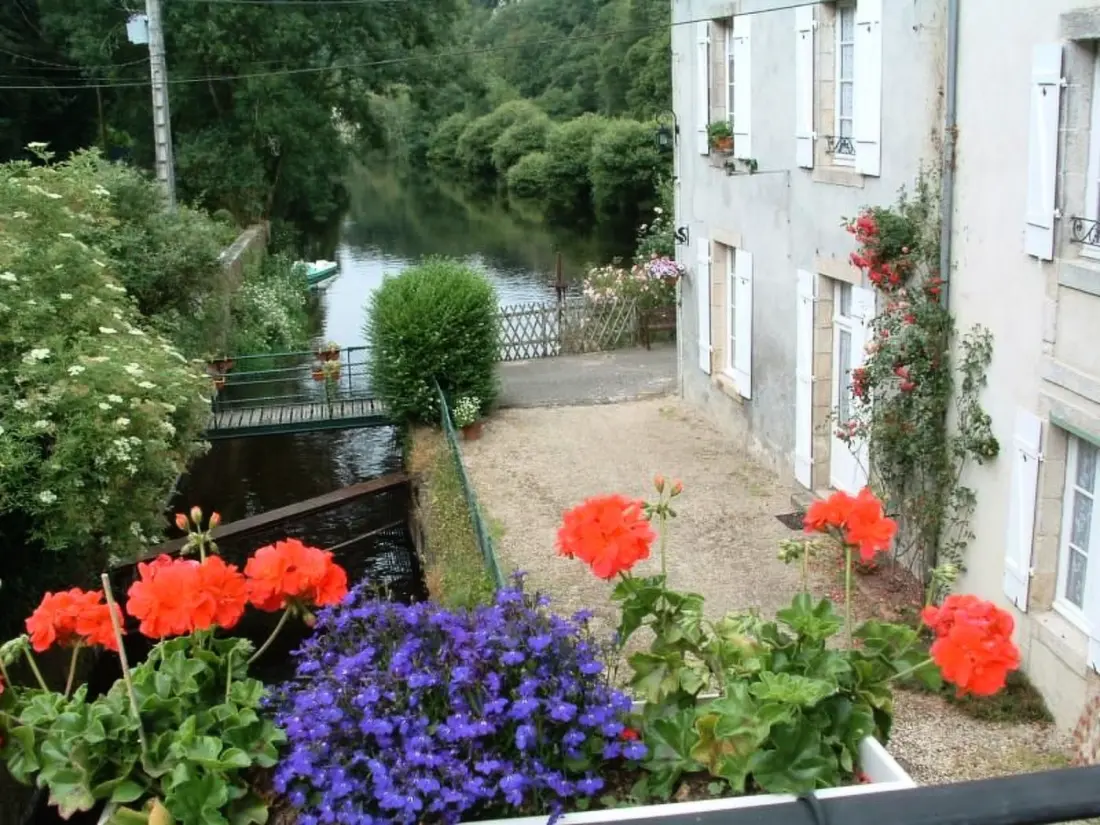 Résidence Unterkunft mit eigenem Garten und Blick auf den Fluss