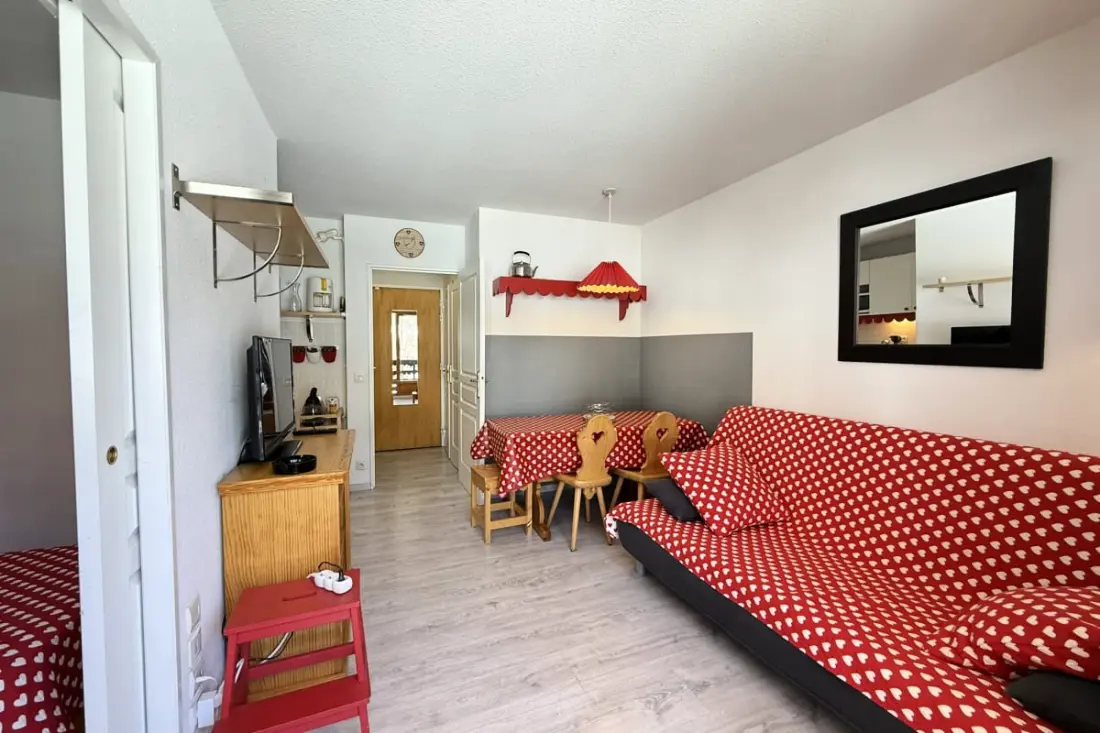 Résidence Beau T2 4 Pers – Balcon, Piscine &amp; Sauna