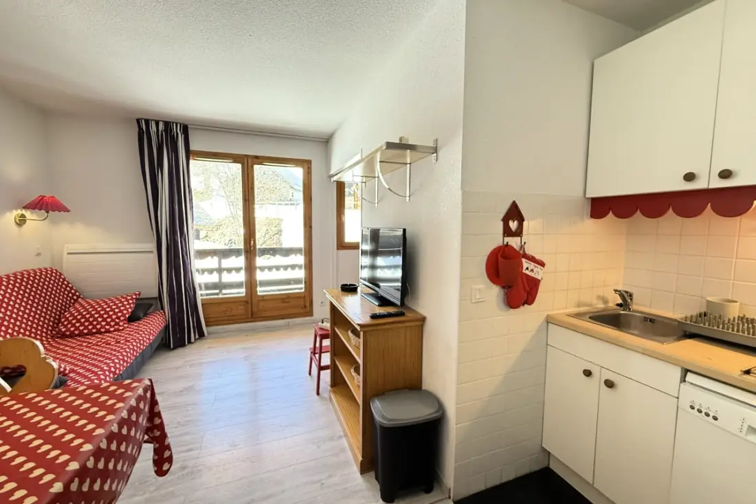 Résidence Beau T2 4 Pers – Balcon, Piscine &amp; Sauna