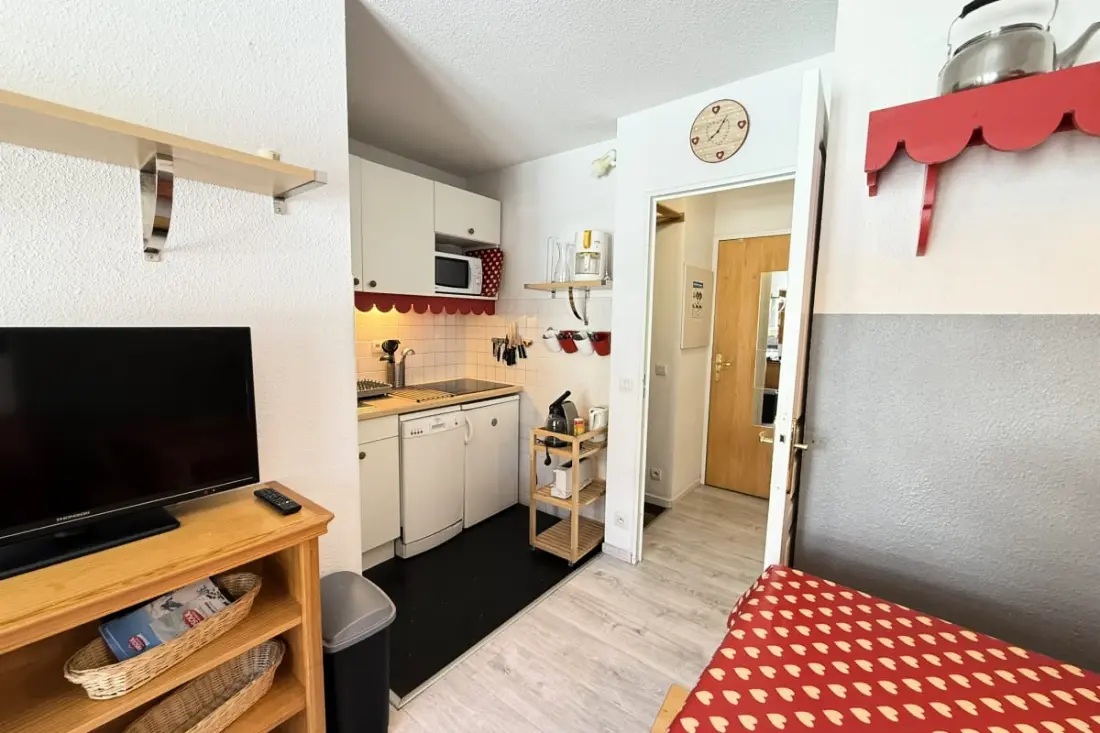 Résidence Beau T2 4 Pers – Balcon, Piscine &amp; Sauna