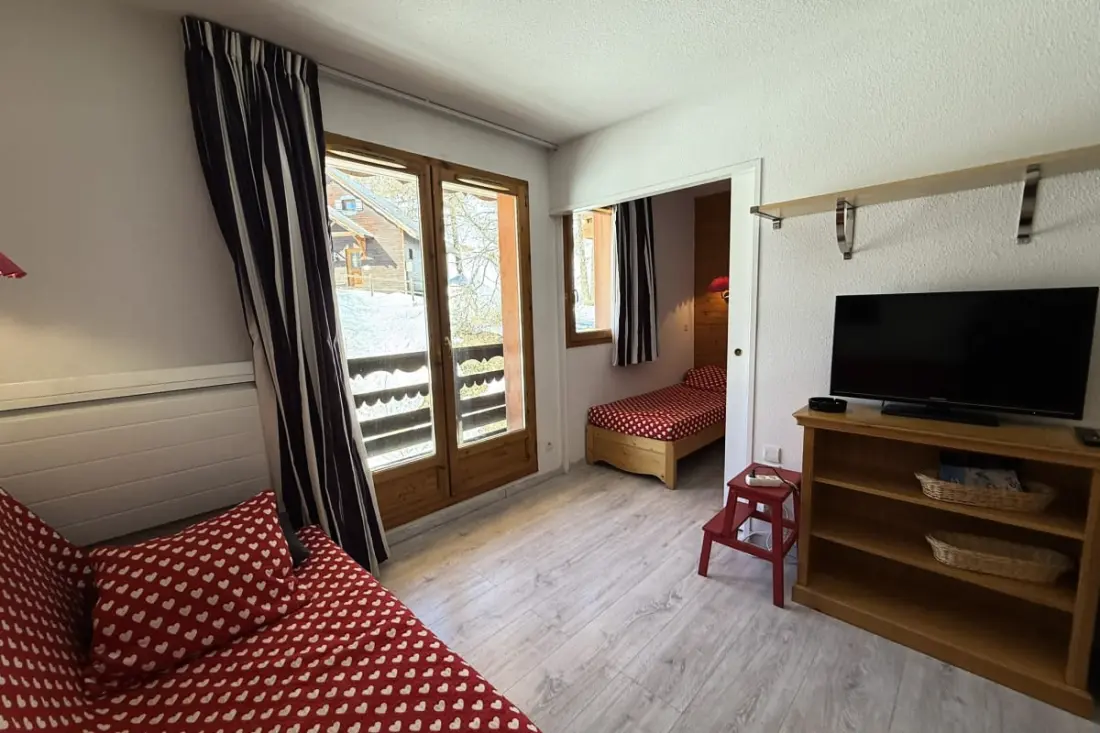 Résidence Beau T2 4 Pers – Balcon, Piscine &amp; Sauna