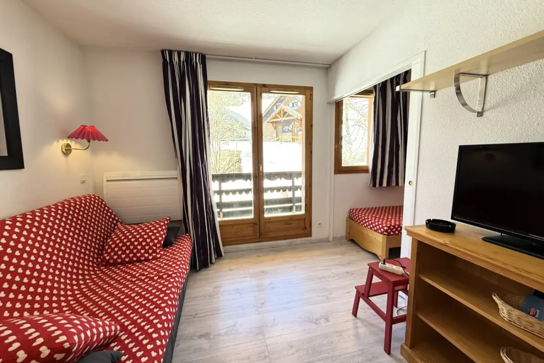 Résidence Beau T2 4 Pers – Balcon, Piscine &amp; Sauna