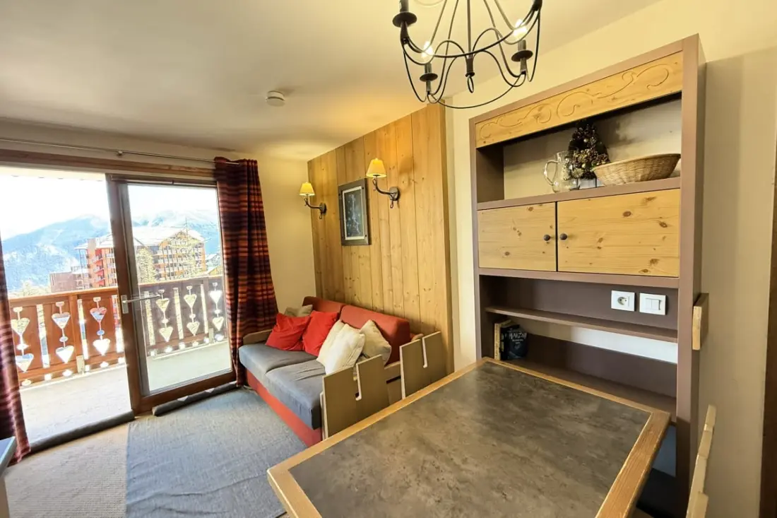 Résidence Risoul • T2 6 Pers • Piscine Et Sauna • Skis Aux Pieds