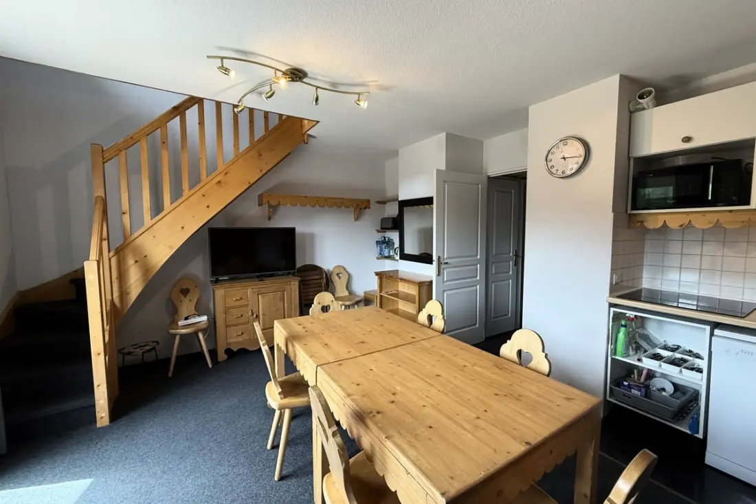Résidence Risoul - Grand T4 Duplex  8 Pers • Vue Montagne