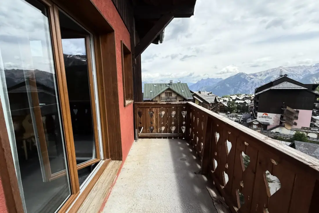 Résidence Risoul - Grand T4 Duplex  8 Pers • Vue Montagne