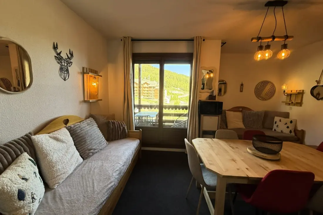 Résidence Risoul - Studio Cabine Cosy 7 Pers